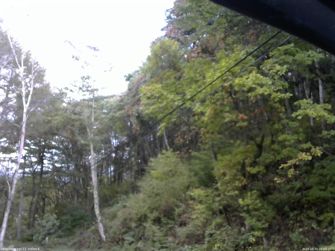 長野県菅平高原 ゆたか山荘 東側上空 2025/10/15 16:00