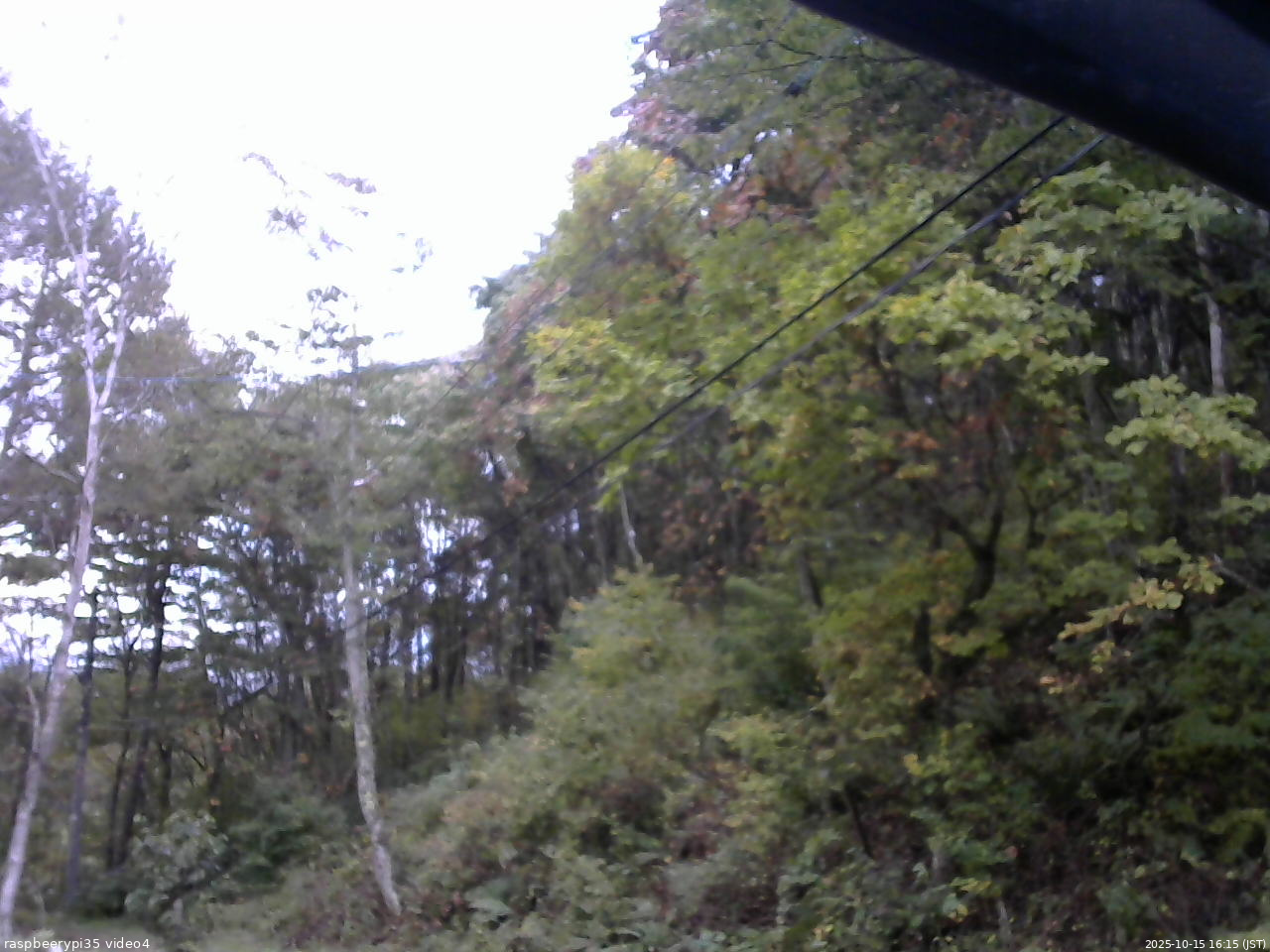 長野県菅平高原 ゆたか山荘 東側上空 2025/10/15 16:15