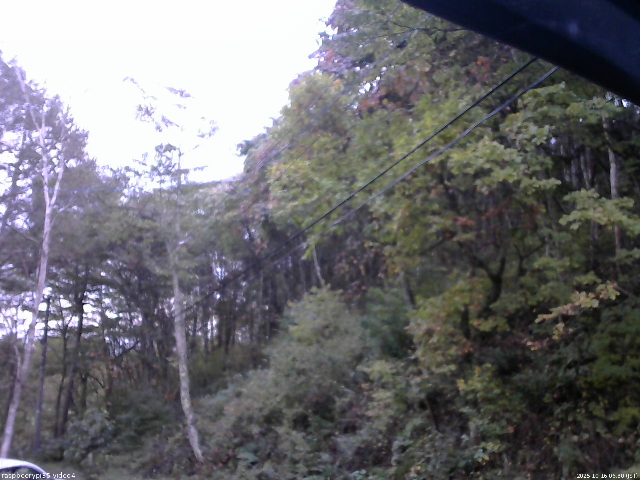 長野県菅平高原 ゆたか山荘 東側上空 2025/10/16 06:30