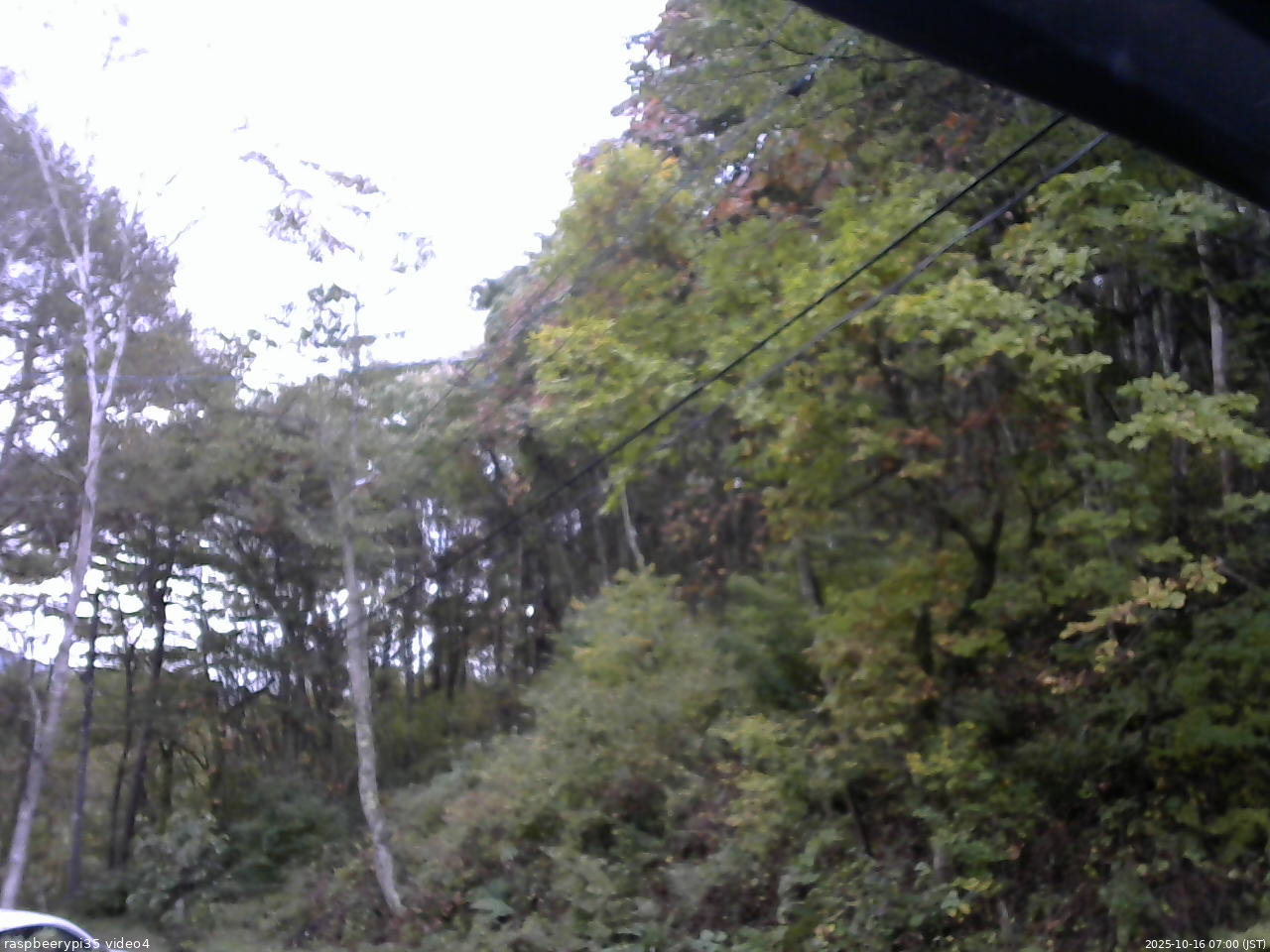 長野県菅平高原 ゆたか山荘 東側上空 2025/10/16 07:00