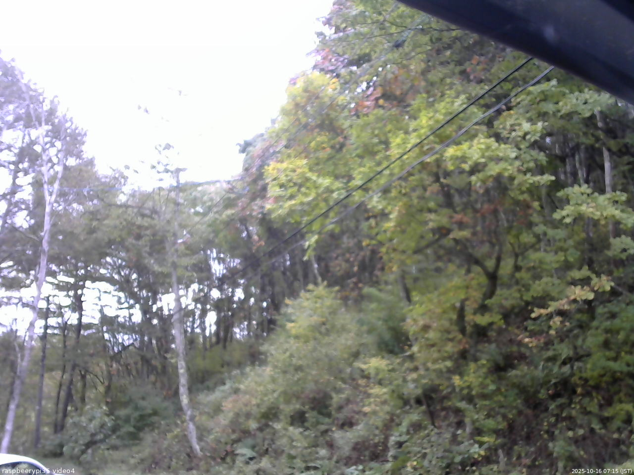 長野県菅平高原 ゆたか山荘 東側上空 2025/10/16 07:15