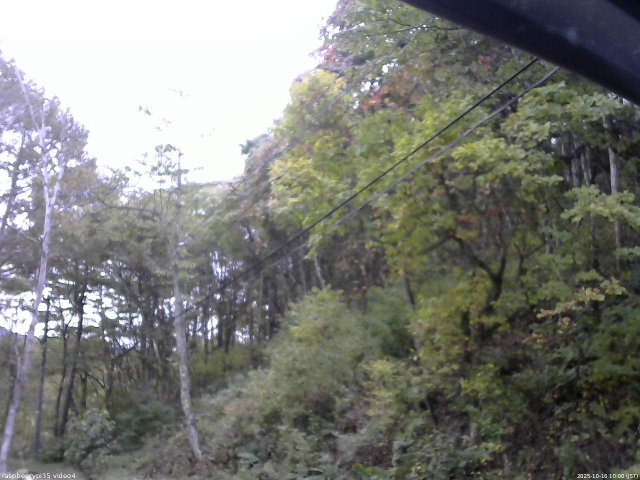 長野県菅平高原 ゆたか山荘 東側上空 2025/10/16 10:00