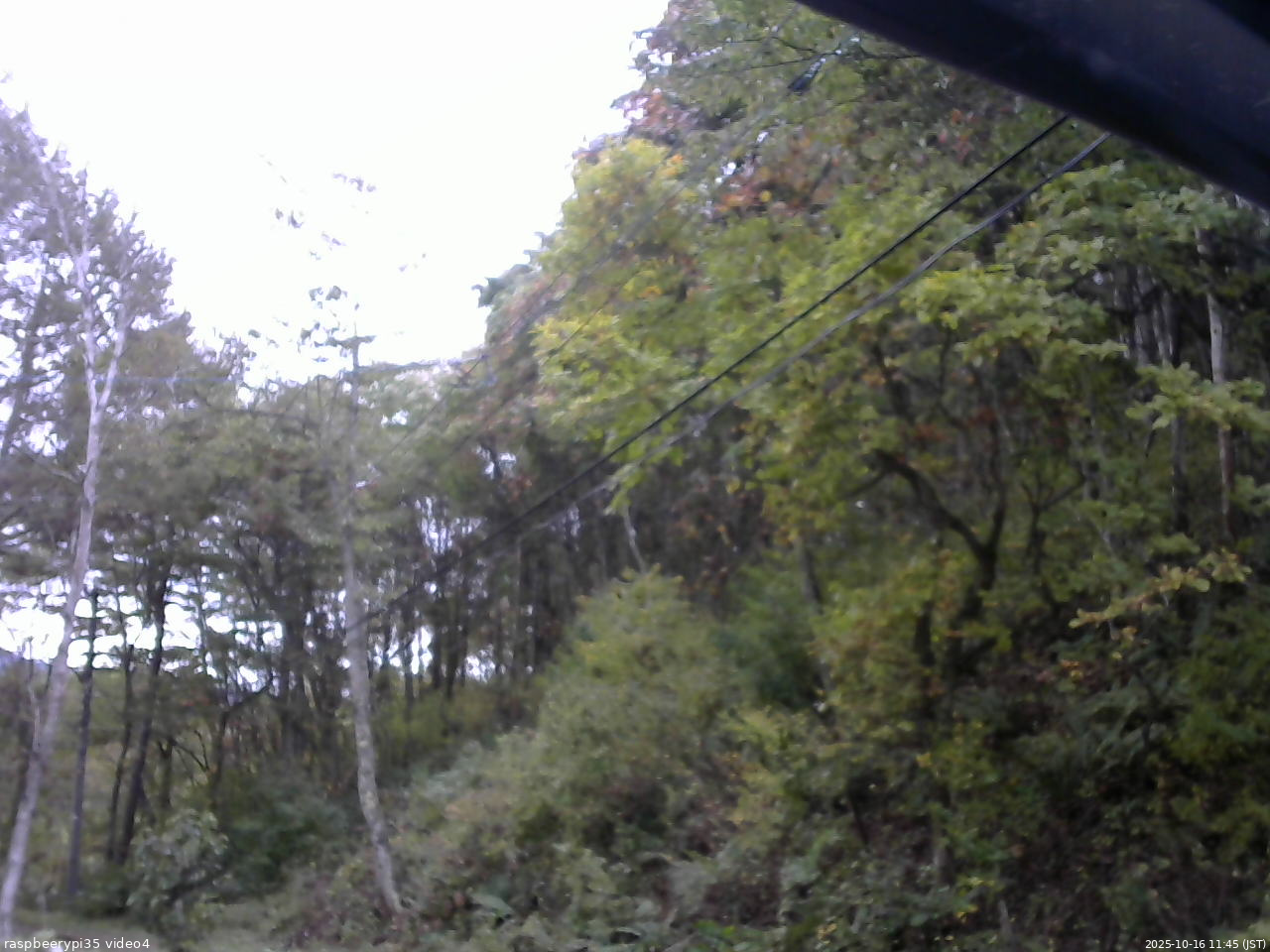 長野県菅平高原 ゆたか山荘 東側上空 2025/10/16 11:45
