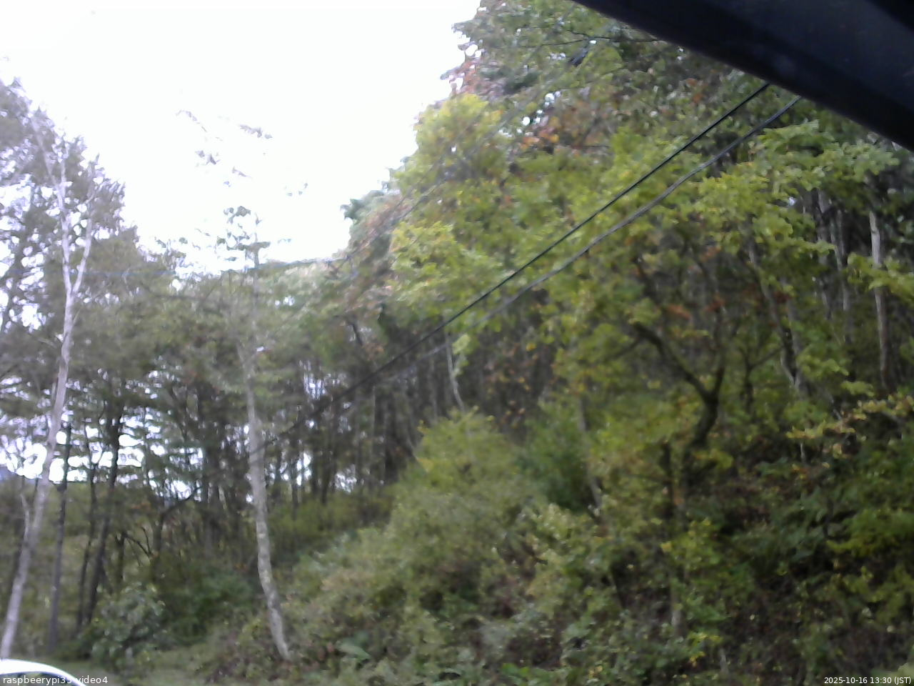 長野県菅平高原 ゆたか山荘 東側上空 2025/10/16 13:30