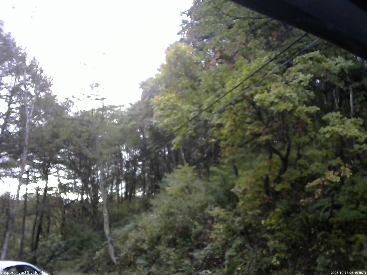 長野県菅平高原 ゆたか山荘 東側上空 2025/10/17 06:45