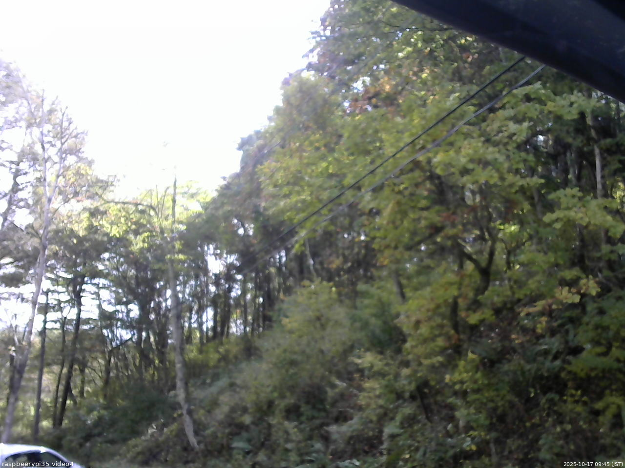 長野県菅平高原 ゆたか山荘 東側上空 2025/10/17 09:45