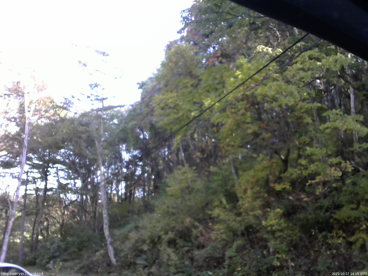 長野県菅平高原 ゆたか山荘 東側上空 2025/10/17 14:15