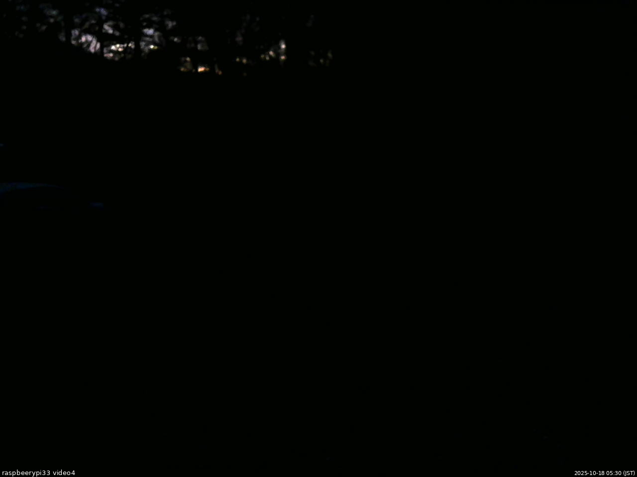 長野県菅平高原 ゆたか山荘 東側(坂下) 2025/10/18 05:30