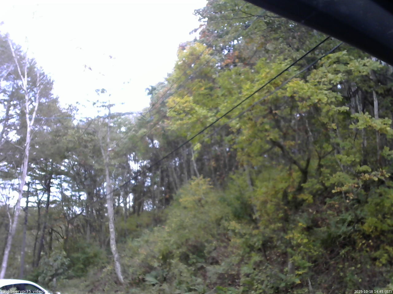 長野県菅平高原 ゆたか山荘 東側上空 2025/10/18 14:45