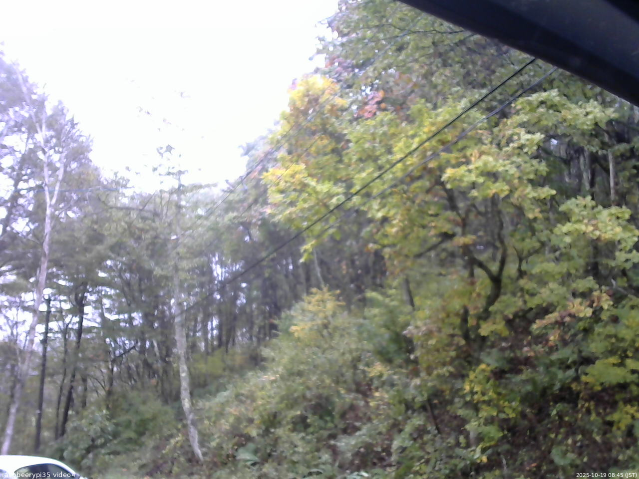 長野県菅平高原 ゆたか山荘 東側上空 2025/10/19 08:45