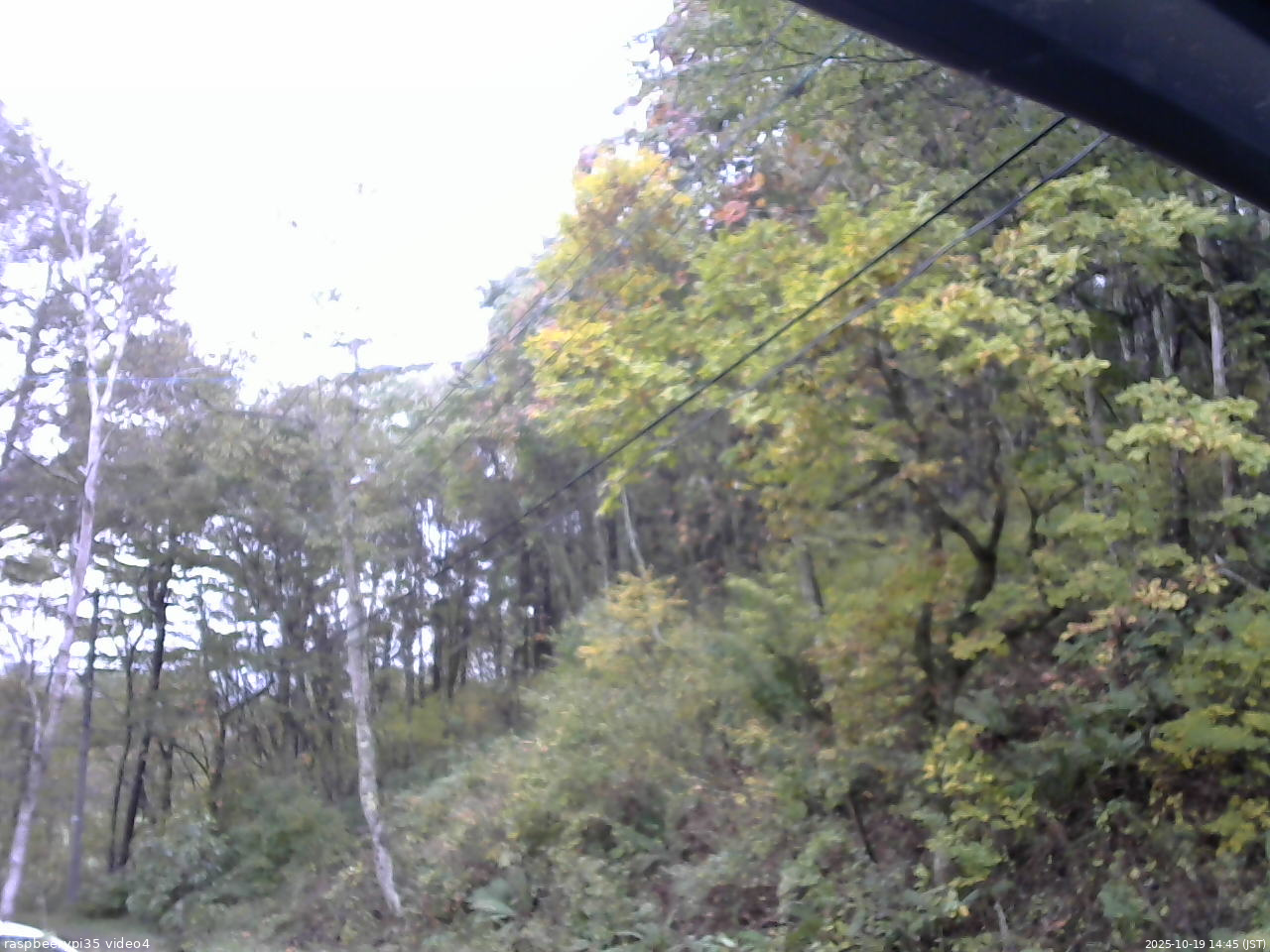 長野県菅平高原 ゆたか山荘 東側上空 2025/10/19 14:45