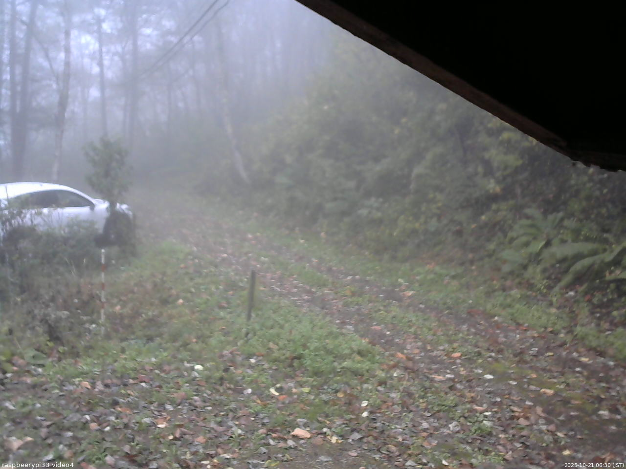 長野県菅平高原 ゆたか山荘 東側(坂下) 2025/10/21 06:30