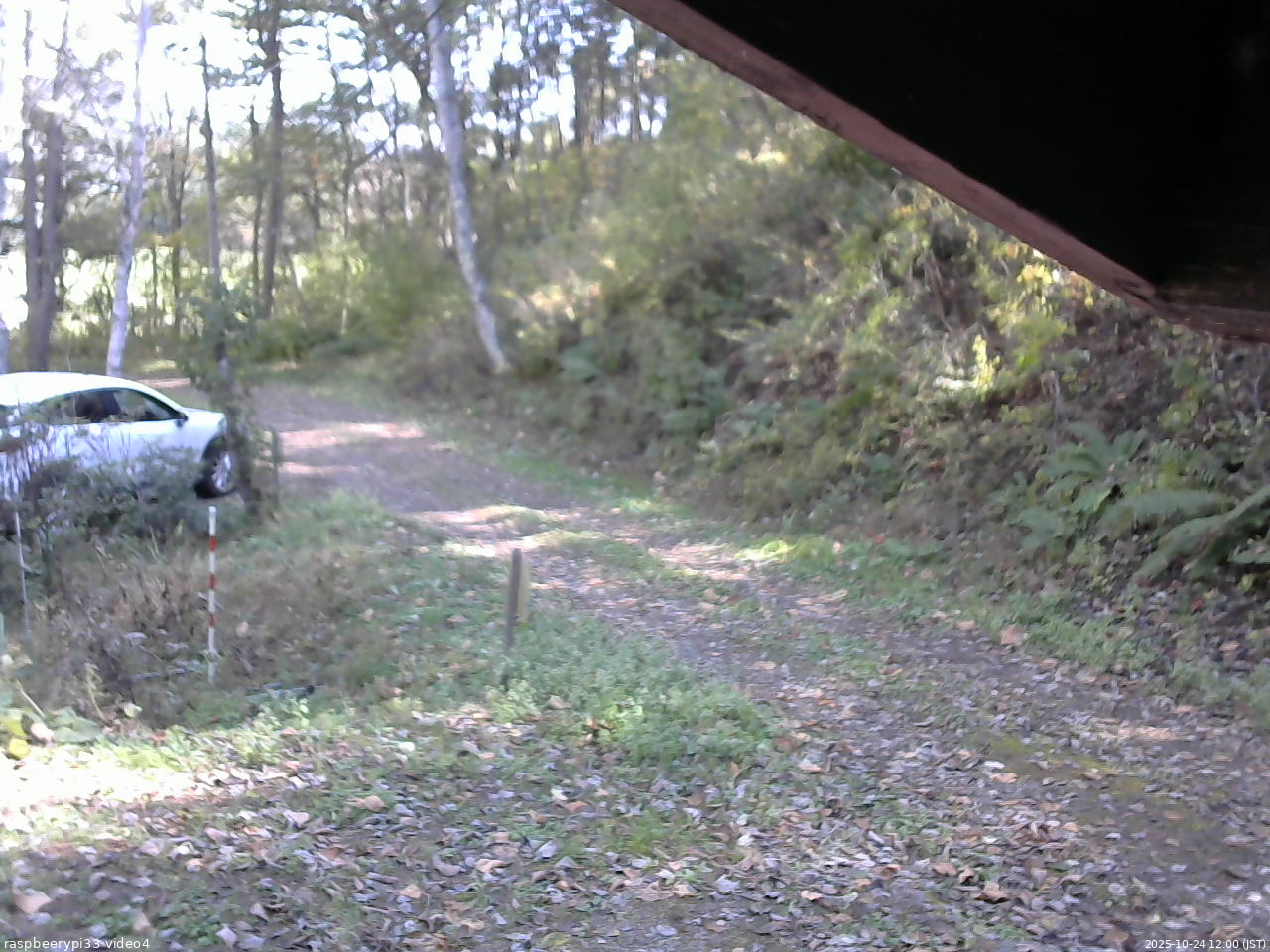 長野県菅平高原 ゆたか山荘 東側(坂下) 2025/10/24 12:00