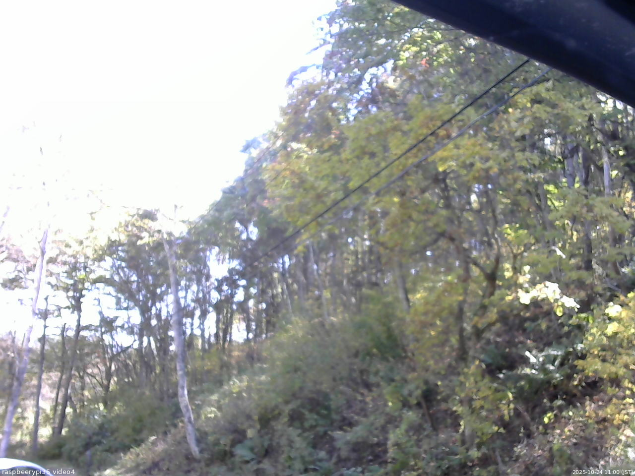 長野県菅平高原 ゆたか山荘 東側上空 2025/10/24 11:00