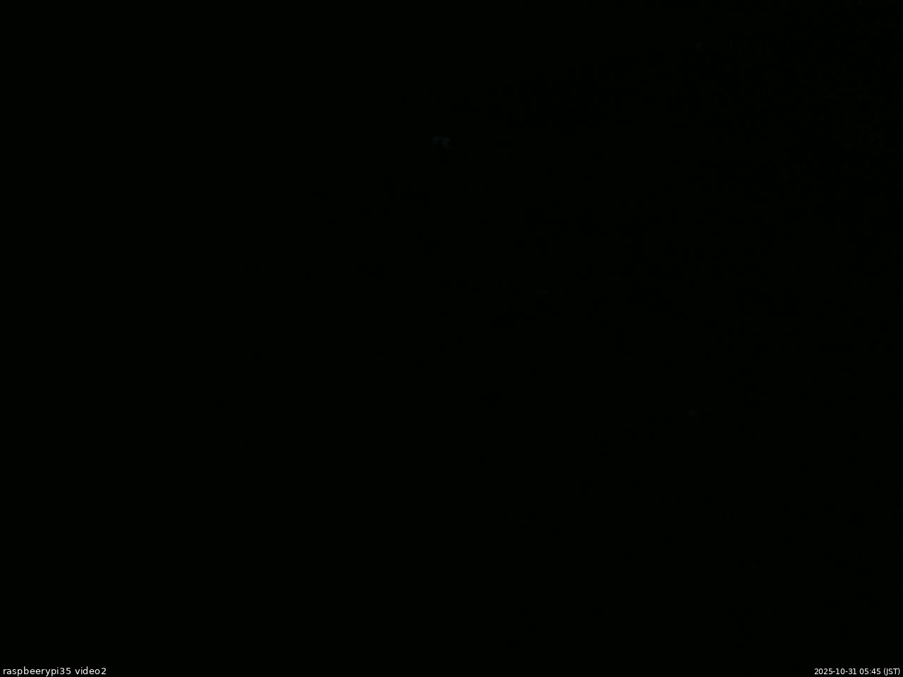 長野県菅平高原 ゆたか山荘 駐車場 2025/10/31 05:45