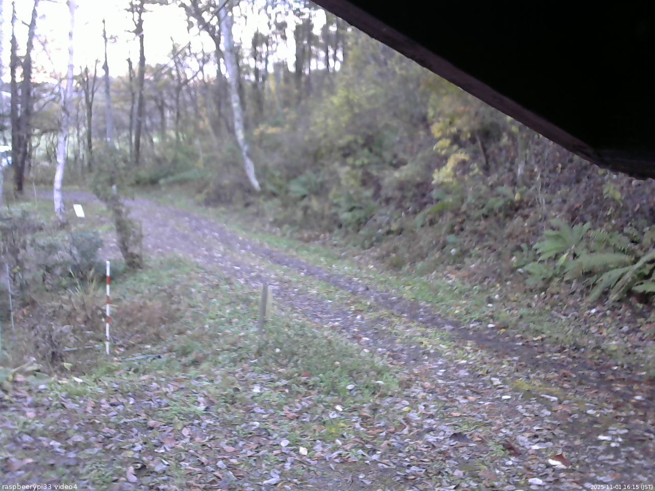 長野県菅平高原 ゆたか山荘 東側(坂下) 2025/11/01 16:15