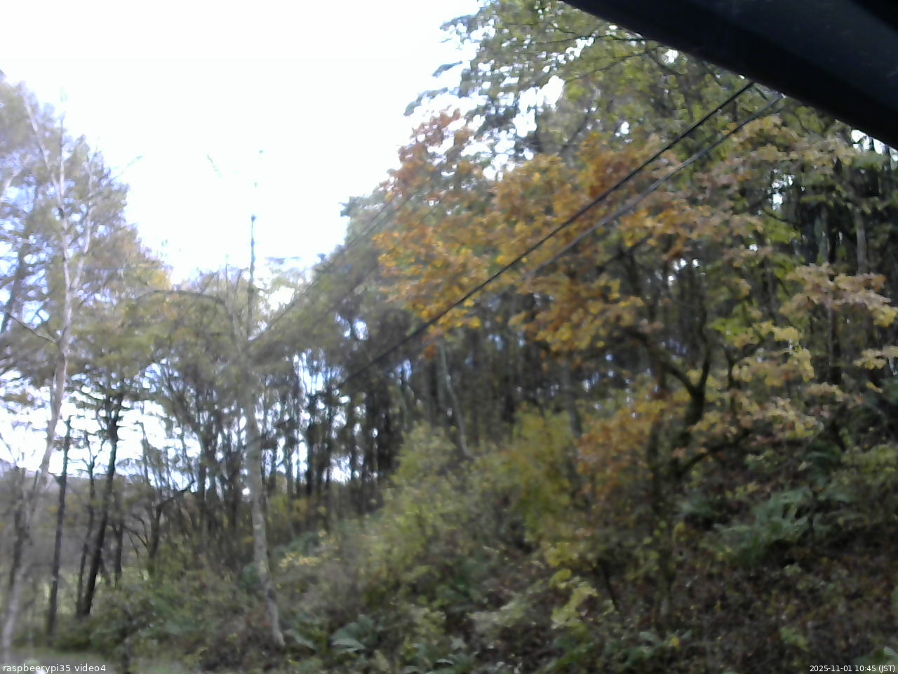 長野県菅平高原 ゆたか山荘 東側上空 2025/11/01 10:45