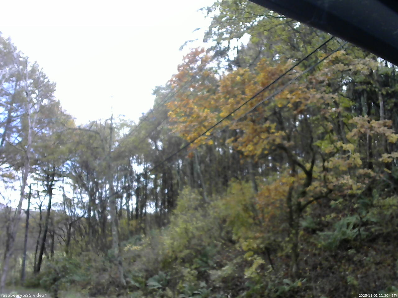 長野県菅平高原 ゆたか山荘 東側上空 2025/11/01 11:30