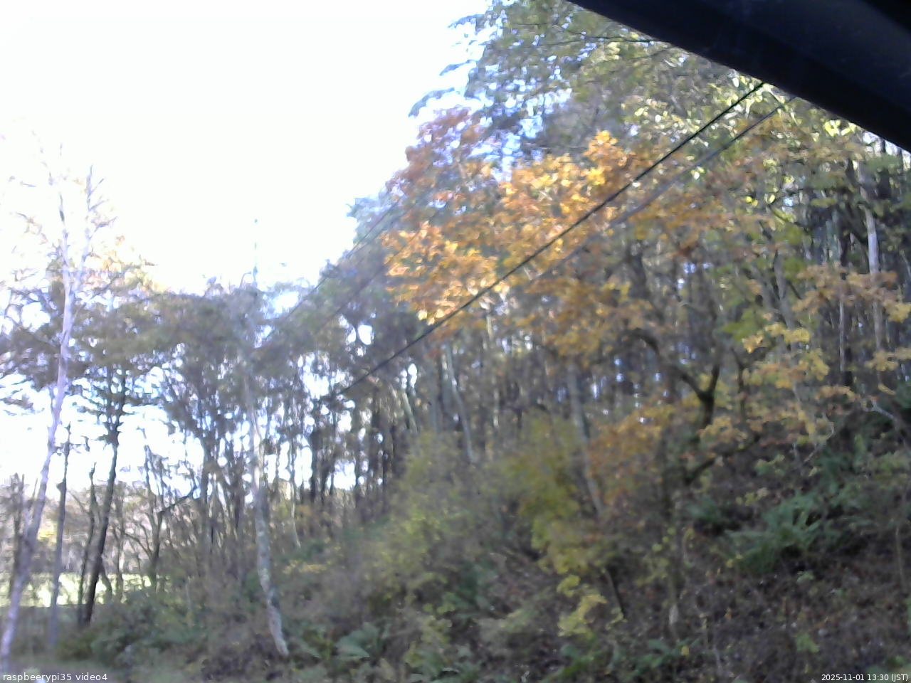 長野県菅平高原 ゆたか山荘 東側上空 2025/11/01 13:30