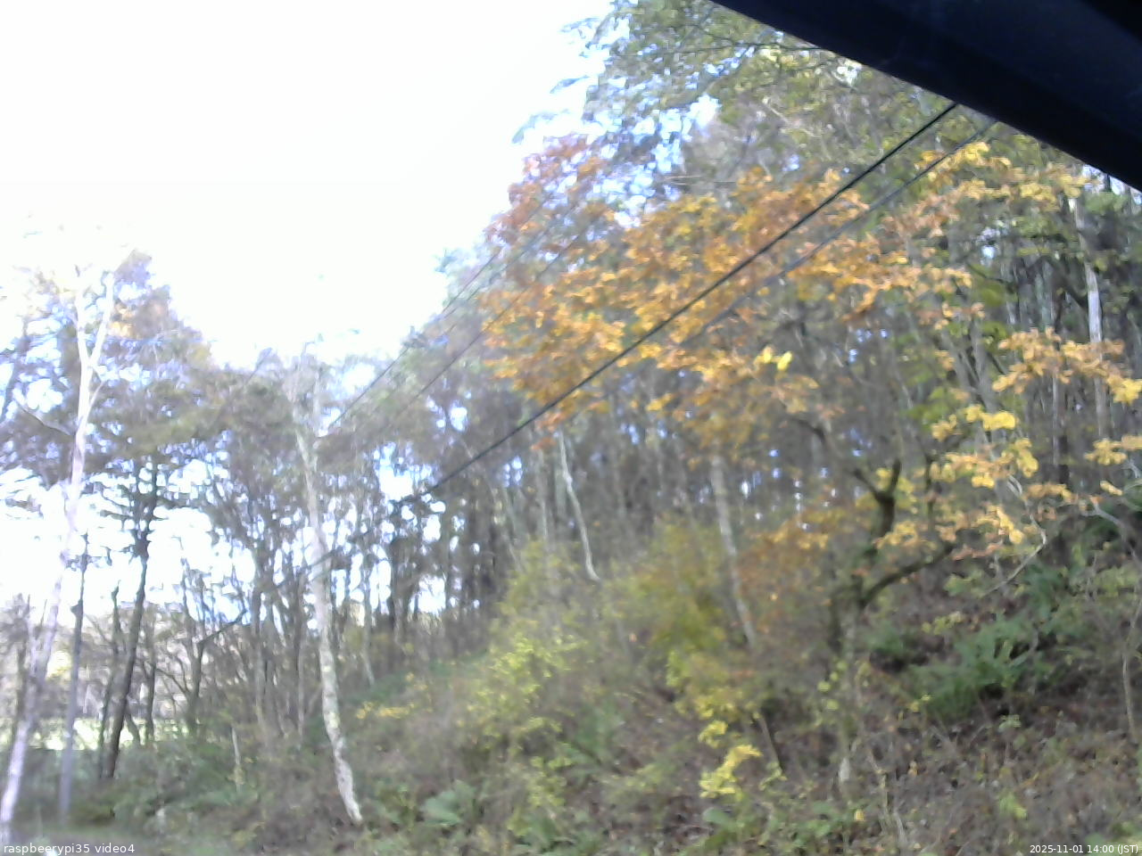 長野県菅平高原 ゆたか山荘 東側上空 2025/11/01 14:00