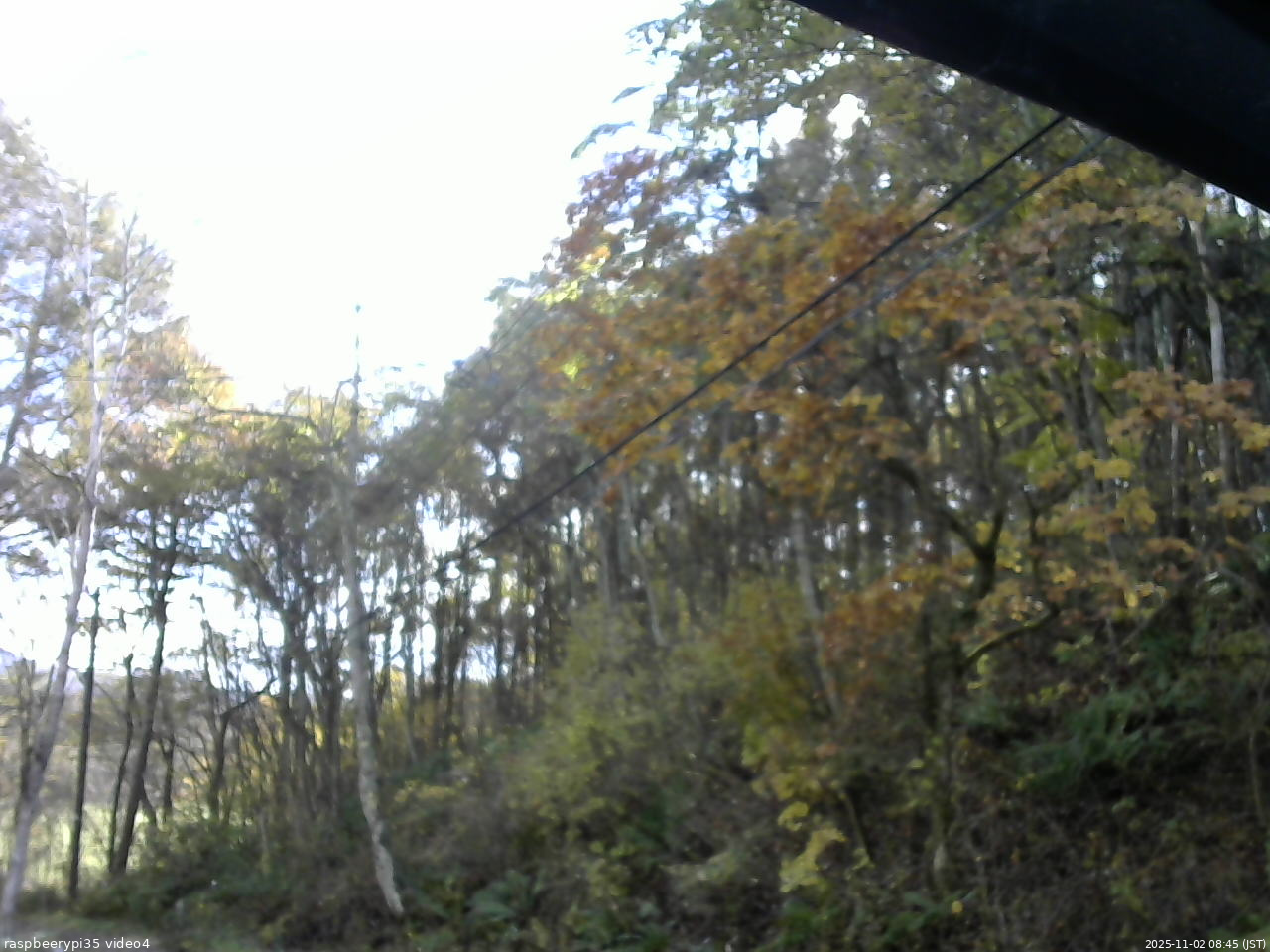 長野県菅平高原 ゆたか山荘 東側上空 2025/11/02 08:45