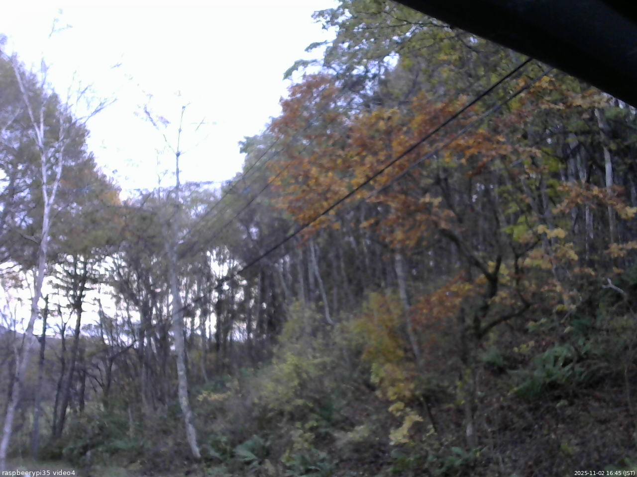 長野県菅平高原 ゆたか山荘 東側上空 2025/11/02 16:45