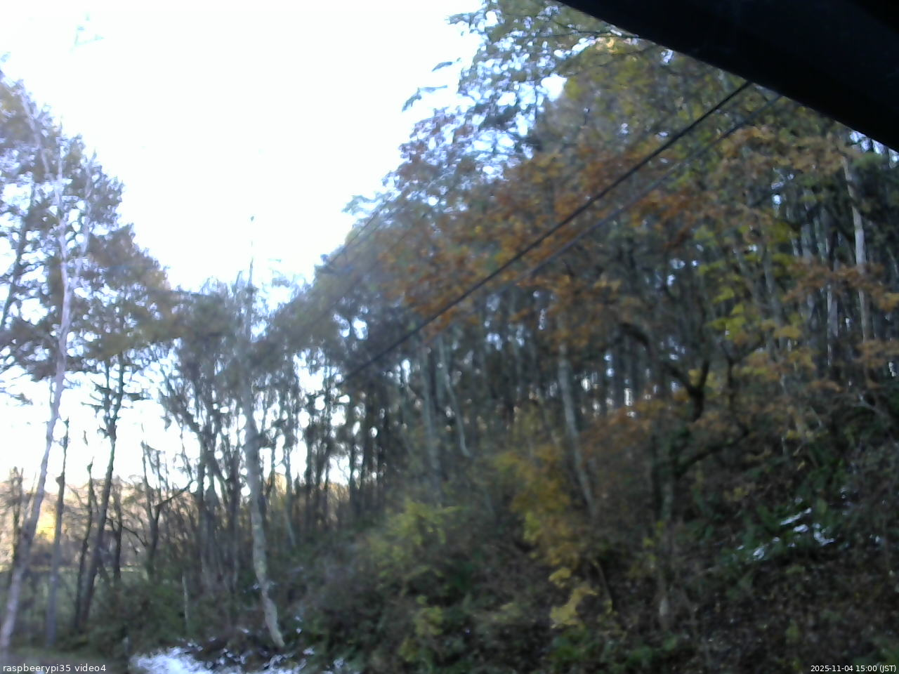 長野県菅平高原 ゆたか山荘 東側上空 2025/11/04 15:00
