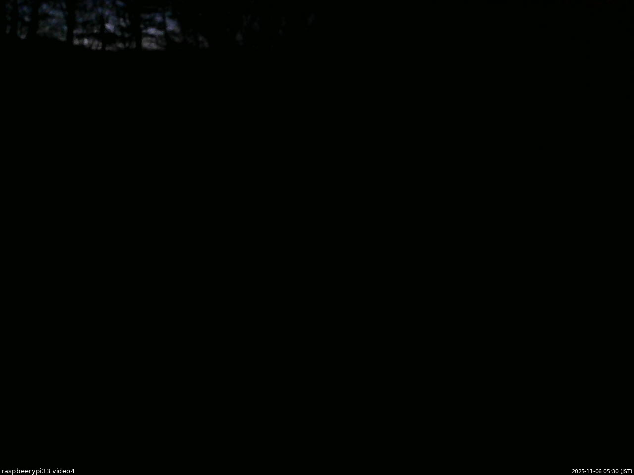 長野県菅平高原 ゆたか山荘 東側(坂下) 2025/11/06 05:30