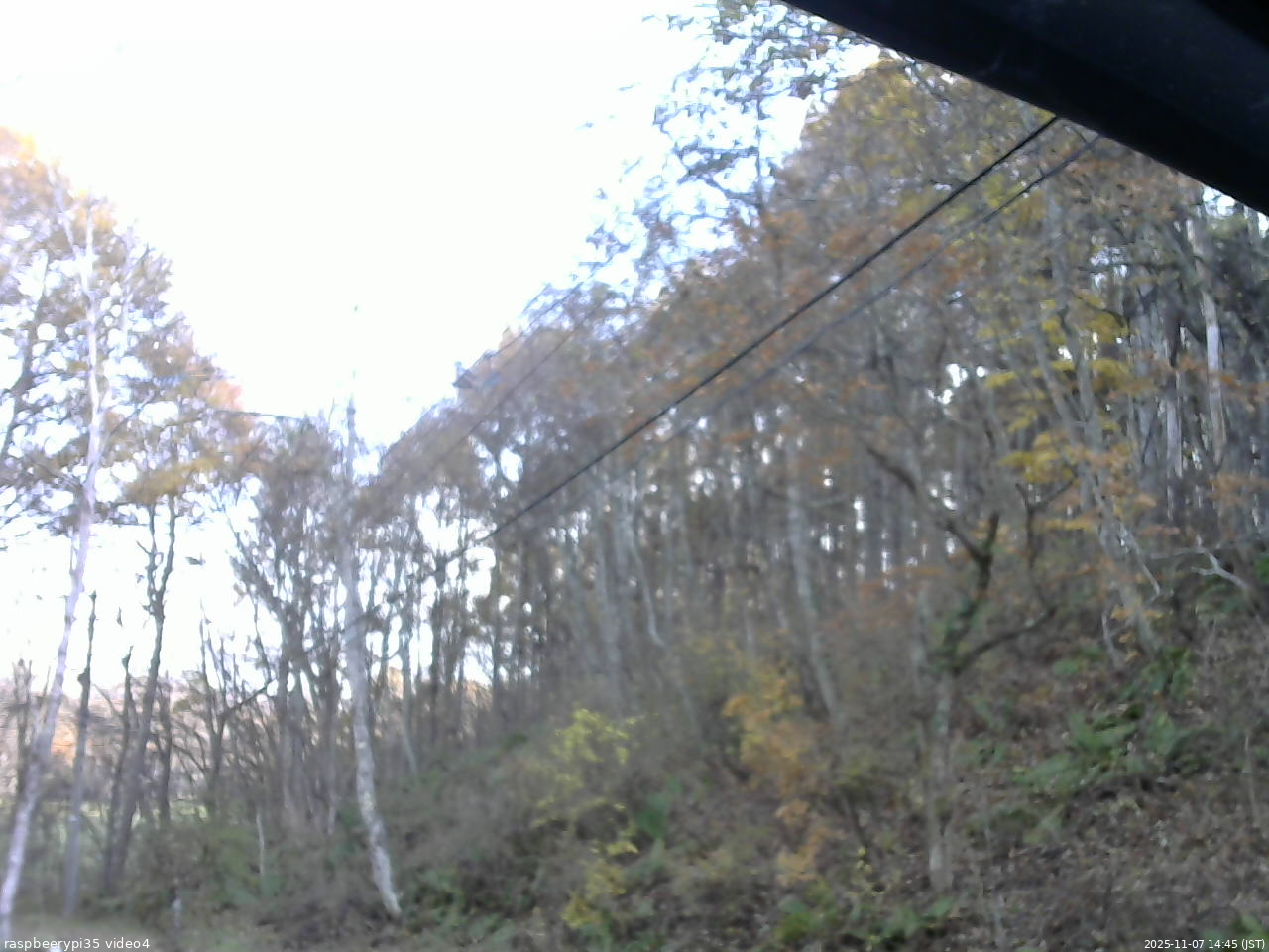 長野県菅平高原 ゆたか山荘 東側上空 2025/11/07 14:45