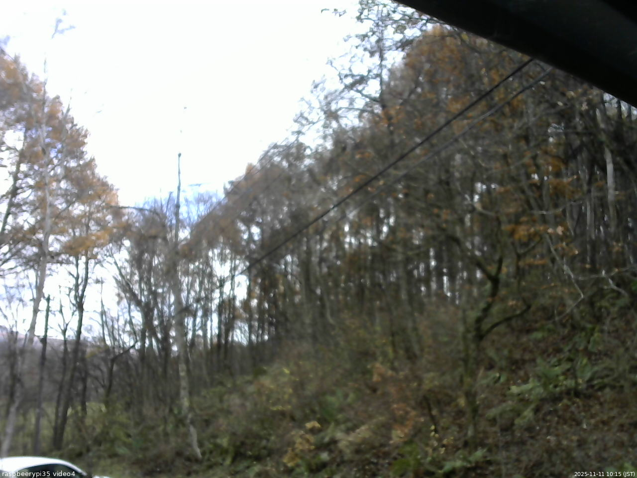 長野県菅平高原 ゆたか山荘 東側上空 2025/11/11 10:15