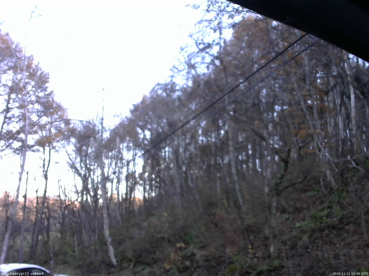 長野県菅平高原 ゆたか山荘 東側上空 2025/11/11 15:45