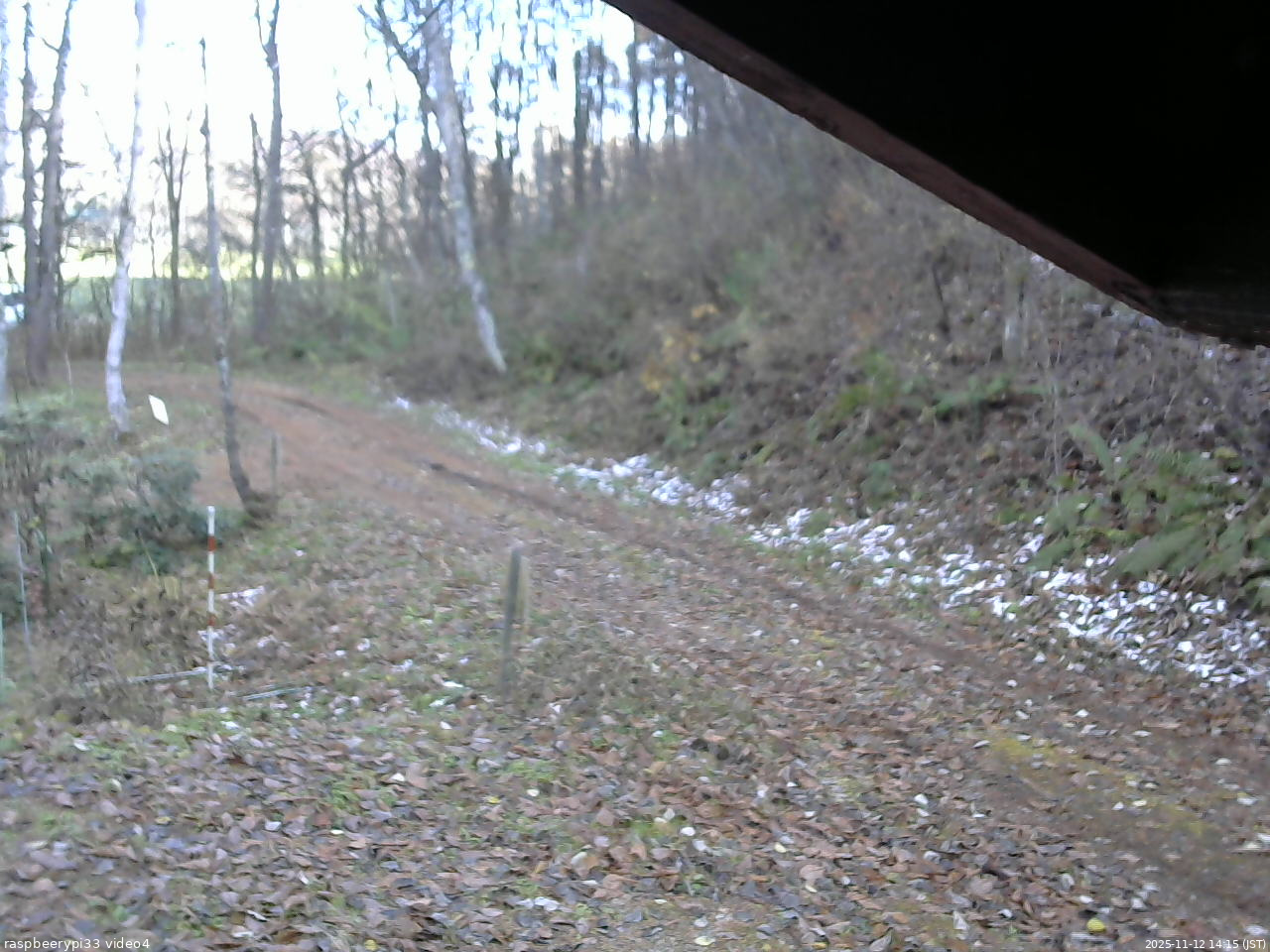 長野県菅平高原 ゆたか山荘 東側(坂下) 2025/11/12 14:15