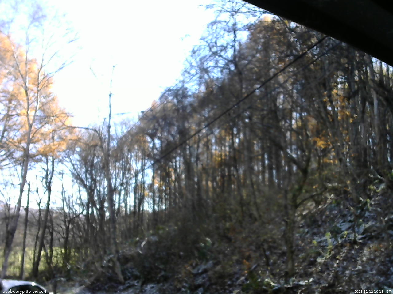 長野県菅平高原 ゆたか山荘 東側上空 2025/11/12 10:15