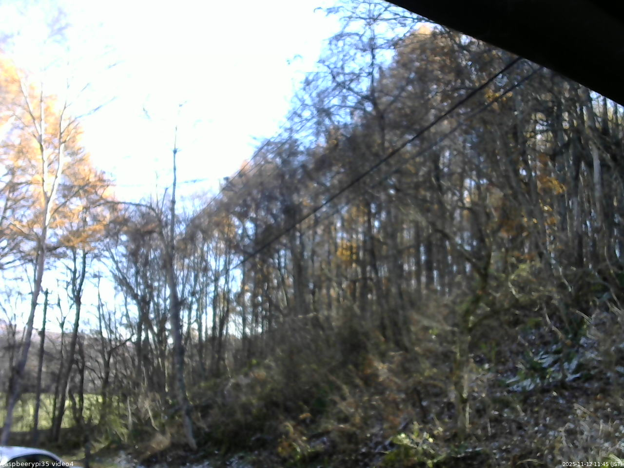 長野県菅平高原 ゆたか山荘 東側上空 2025/11/12 11:45