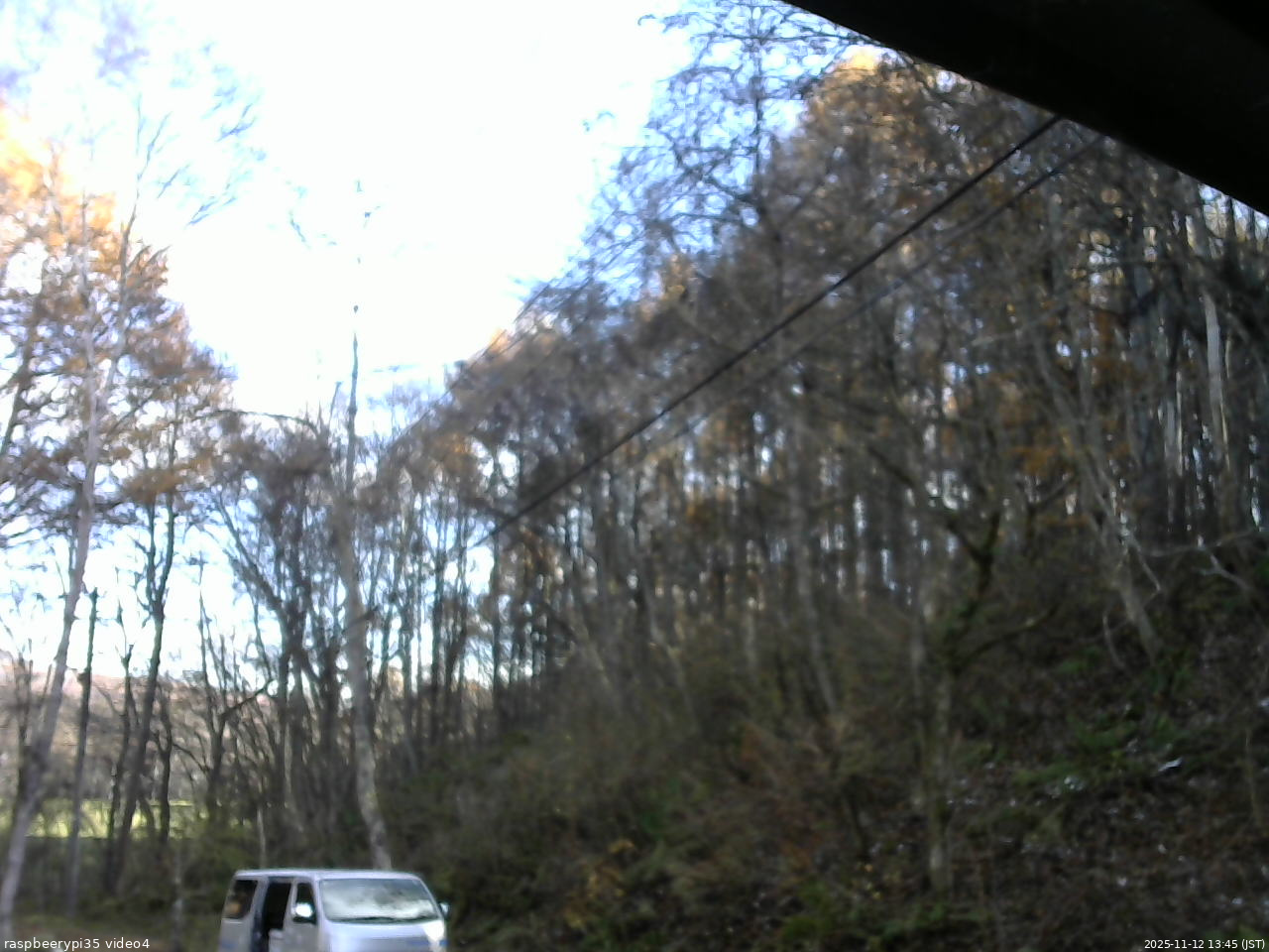 長野県菅平高原 ゆたか山荘 東側上空 2025/11/12 13:45