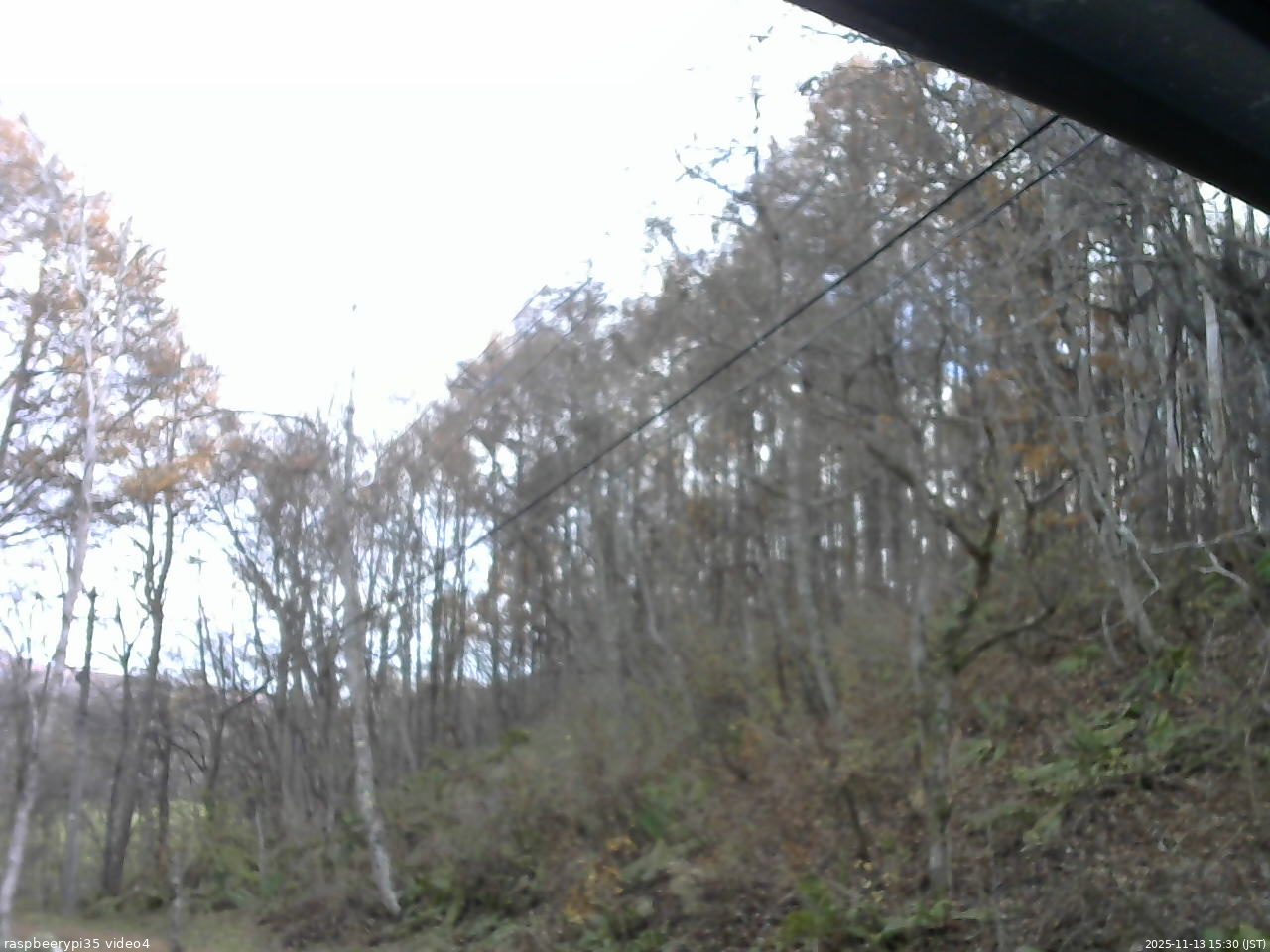 長野県菅平高原 ゆたか山荘 東側上空 2025/11/13 15:30