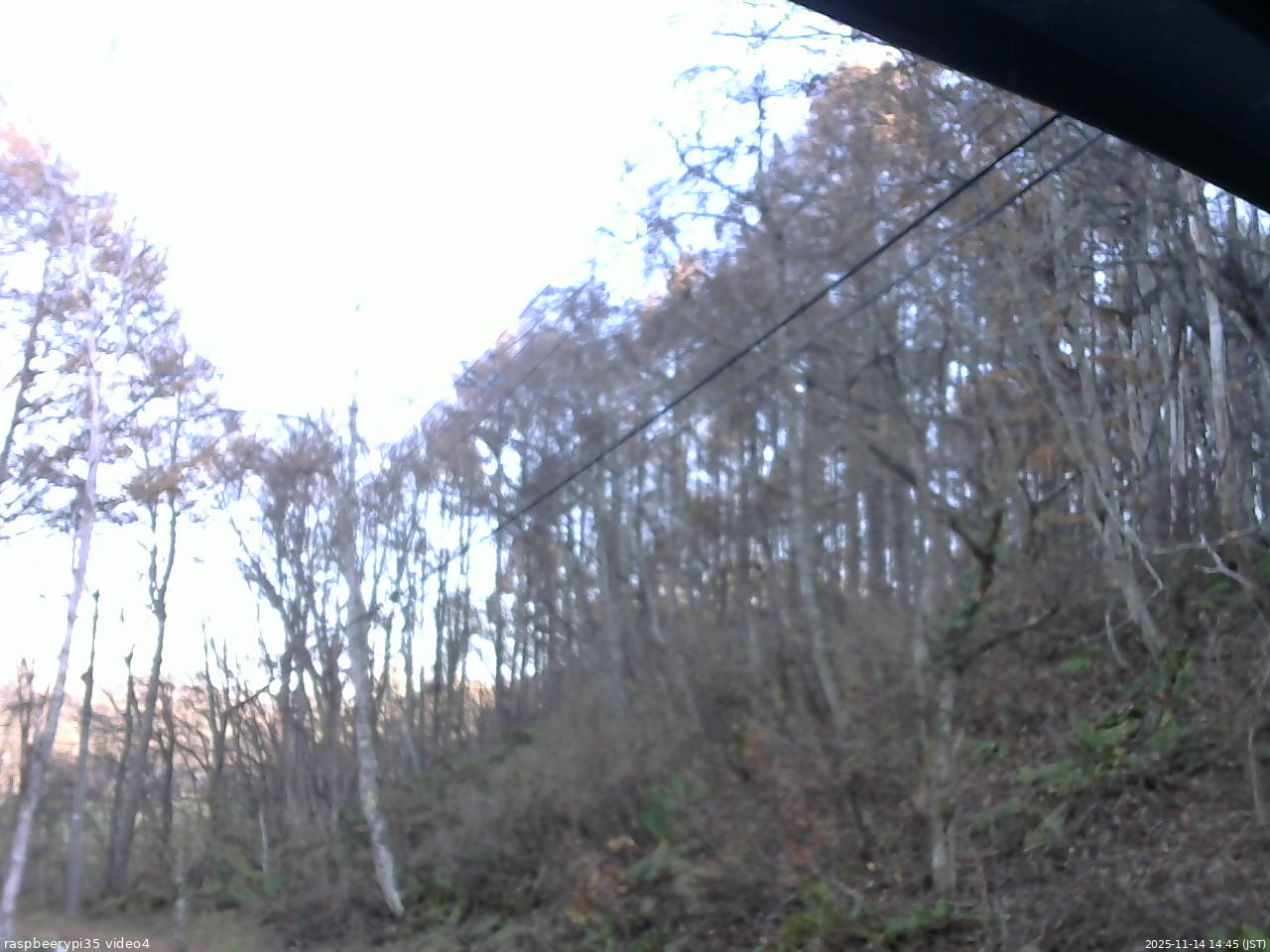 長野県菅平高原 ゆたか山荘 東側上空 2025/11/14 14:45