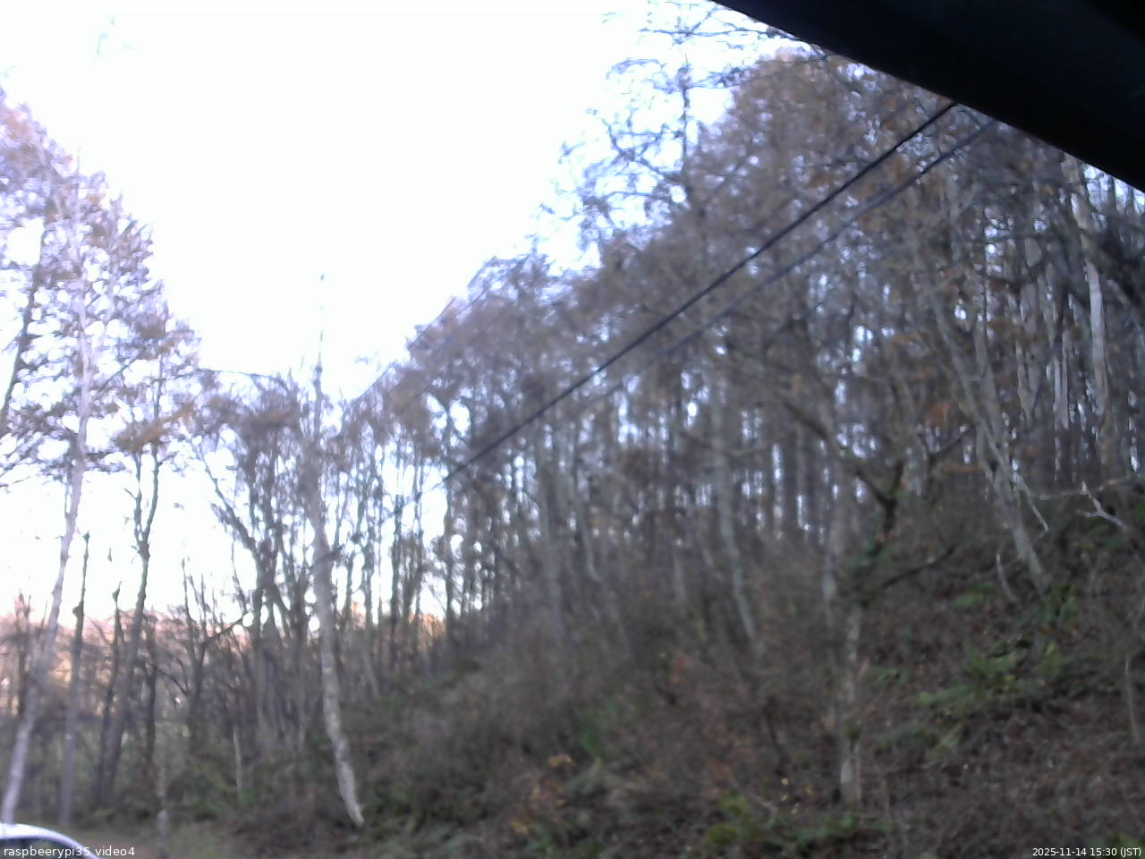 長野県菅平高原 ゆたか山荘 東側上空 2025/11/14 15:30