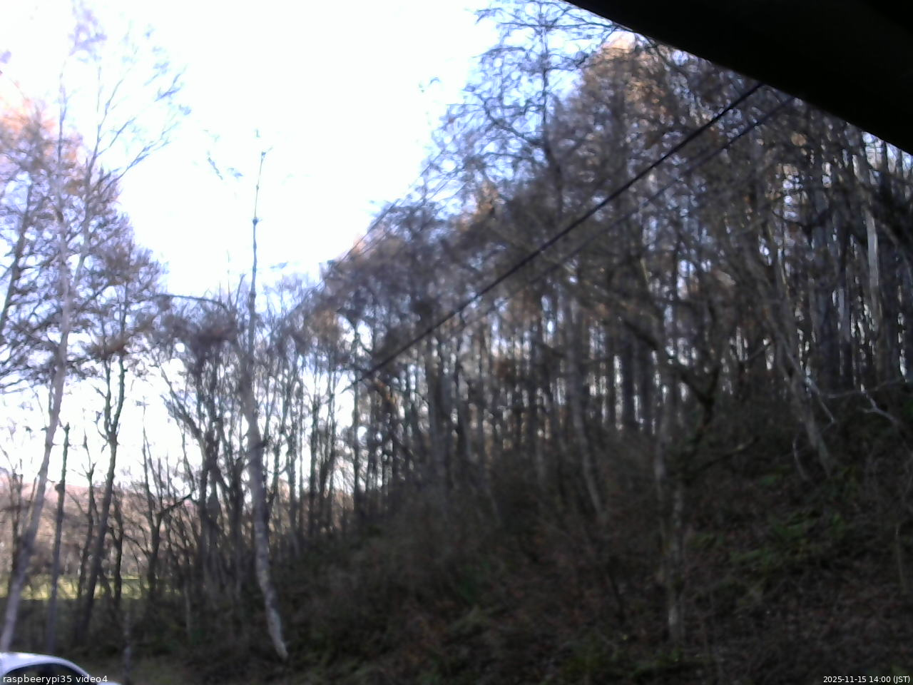 長野県菅平高原 ゆたか山荘 東側上空 2025/11/15 14:00