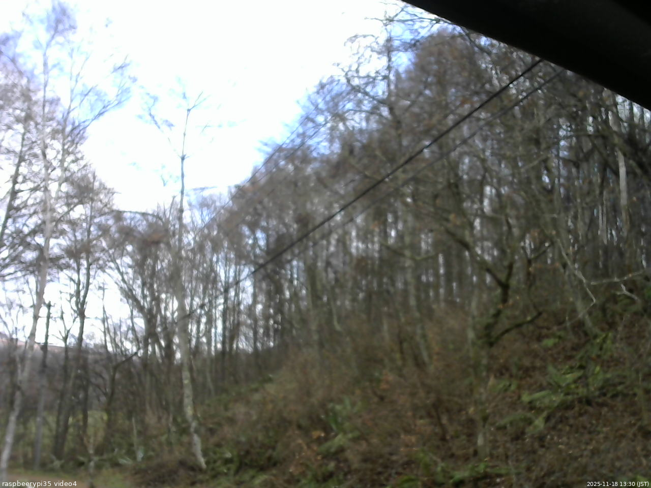 長野県菅平高原 ゆたか山荘 東側上空 2025/11/18 13:30