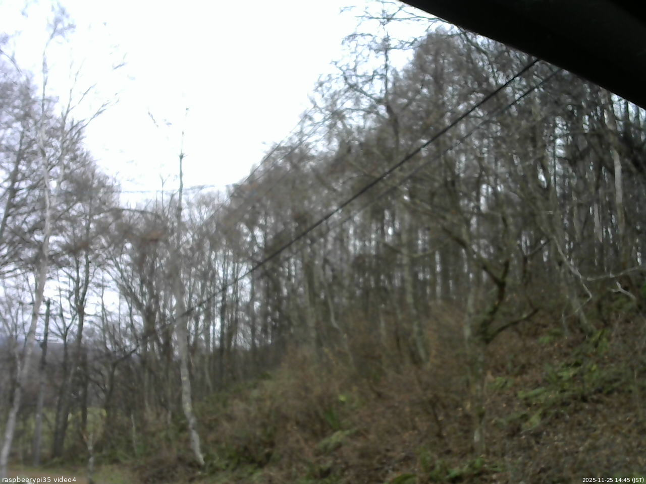 長野県菅平高原 ゆたか山荘 東側上空 2025/11/25 14:45