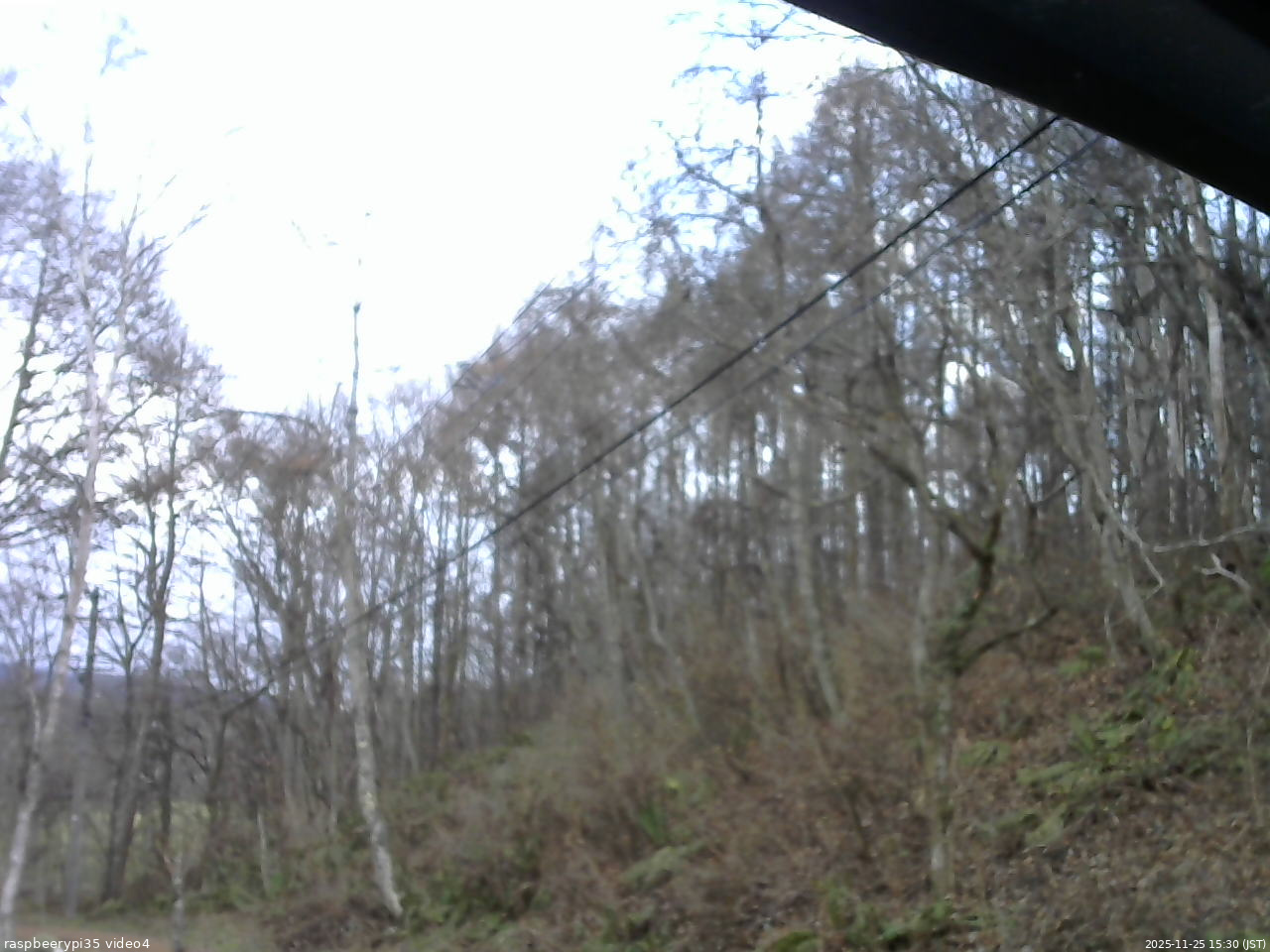 長野県菅平高原 ゆたか山荘 東側上空 2025/11/25 15:30