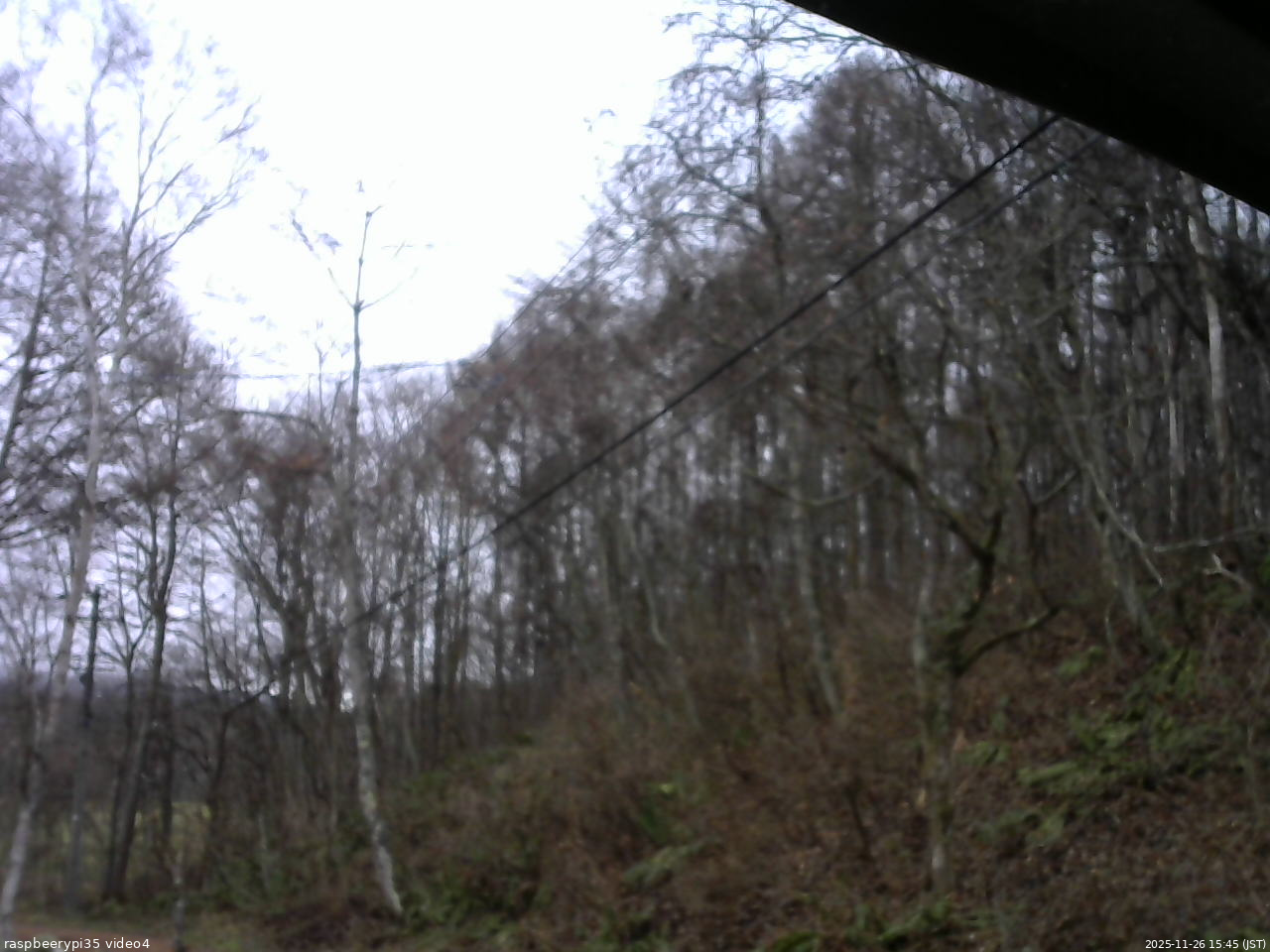長野県菅平高原 ゆたか山荘 東側上空 2025/11/26 15:45