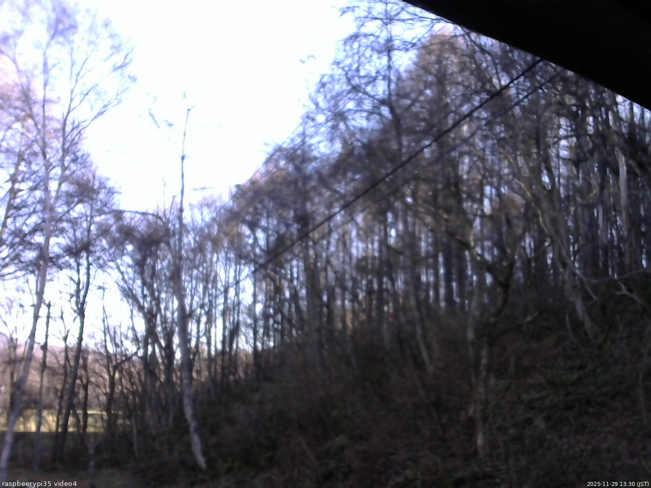 長野県菅平高原 ゆたか山荘 東側上空 2025/11/29 13:30