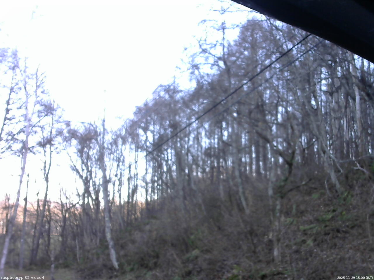 長野県菅平高原 ゆたか山荘 東側上空 2025/11/29 15:00