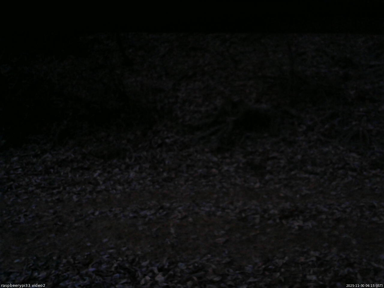長野県菅平高原 ゆたか山荘 南側 2025/11/30 06:15