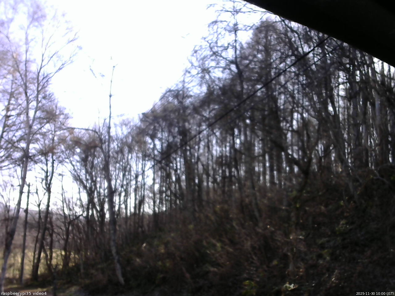 長野県菅平高原 ゆたか山荘 東側上空 2025/11/30 10:00