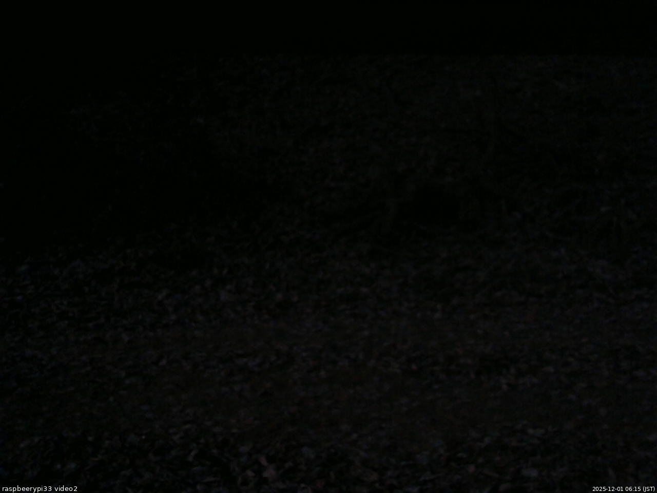 長野県菅平高原 ゆたか山荘 南側 2025/12/01 06:15