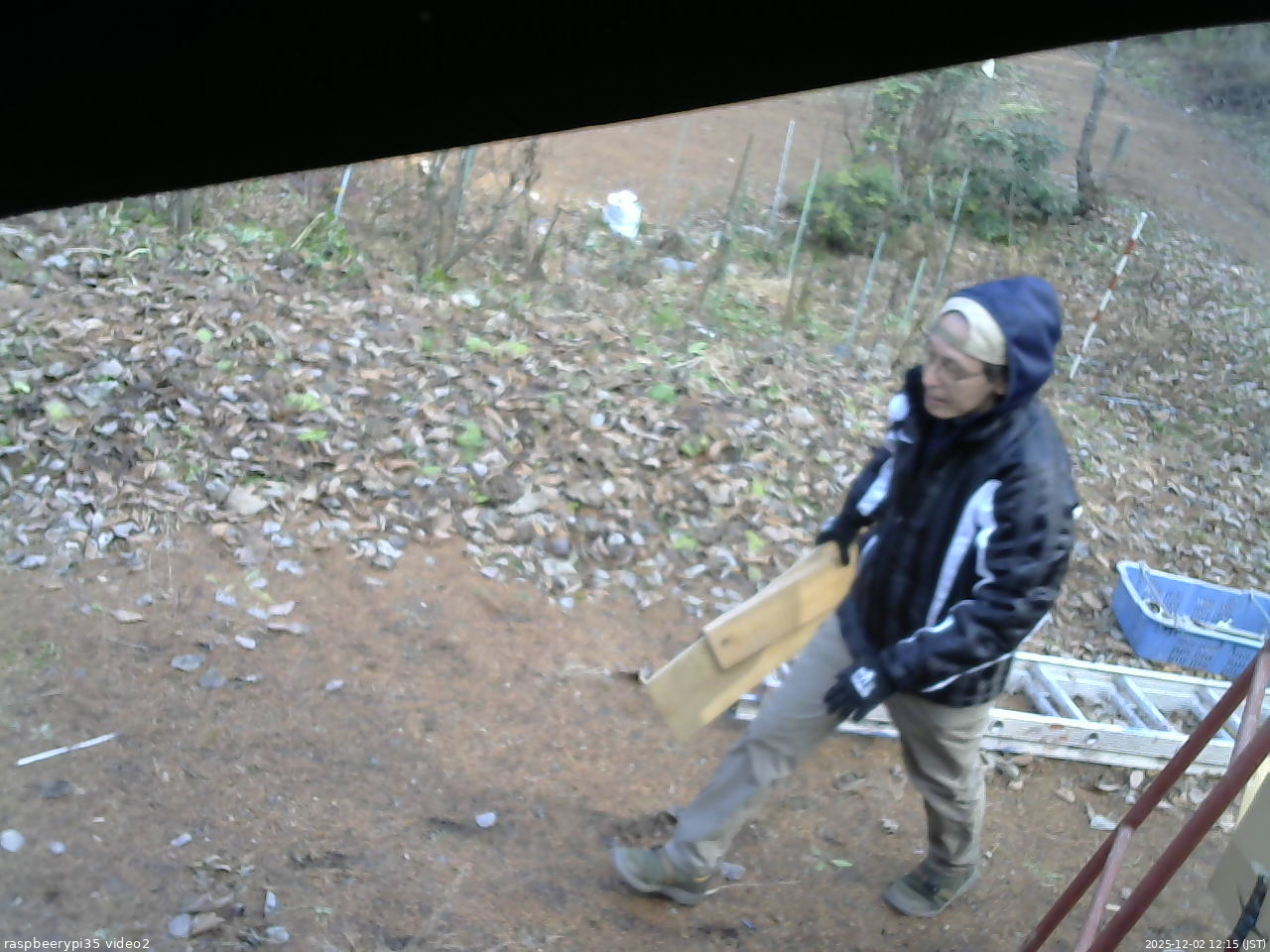 長野県菅平高原 ゆたか山荘 駐車場 2025/12/02 12:15
