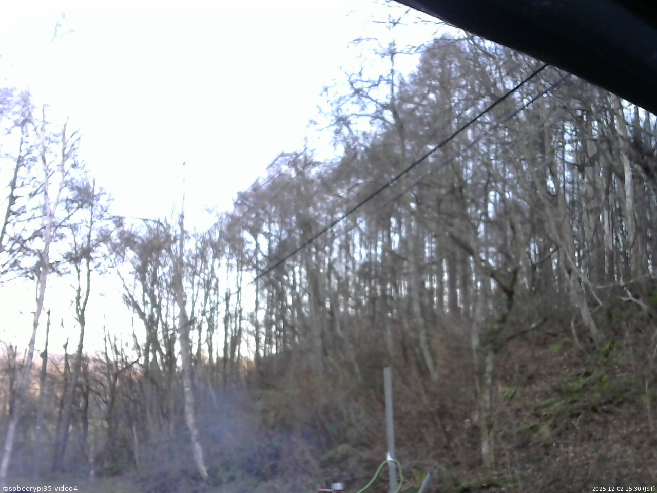 長野県菅平高原 ゆたか山荘 東側上空 2025/12/02 15:30